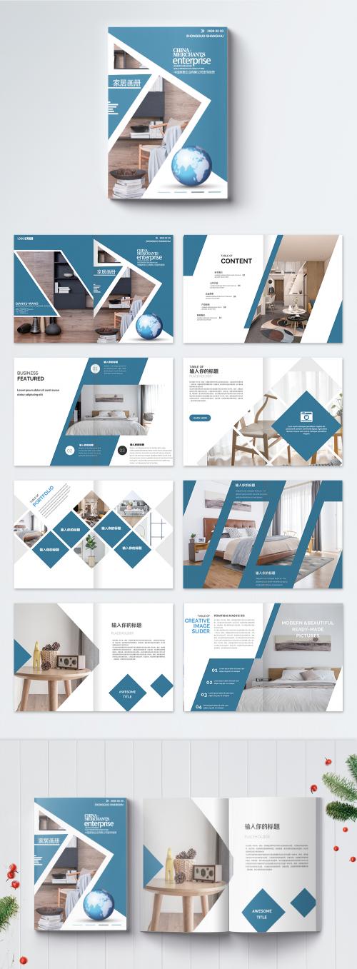 LovePik - blue home brochure - 400222486