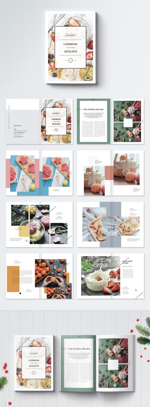 LovePik - fashion food industry business brochures - 400161700