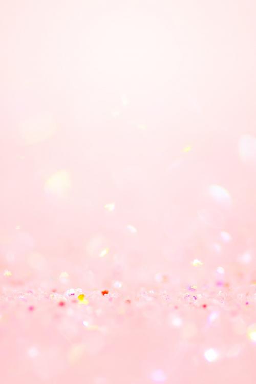Soft pink glitter confetti bokeh background - 2280404