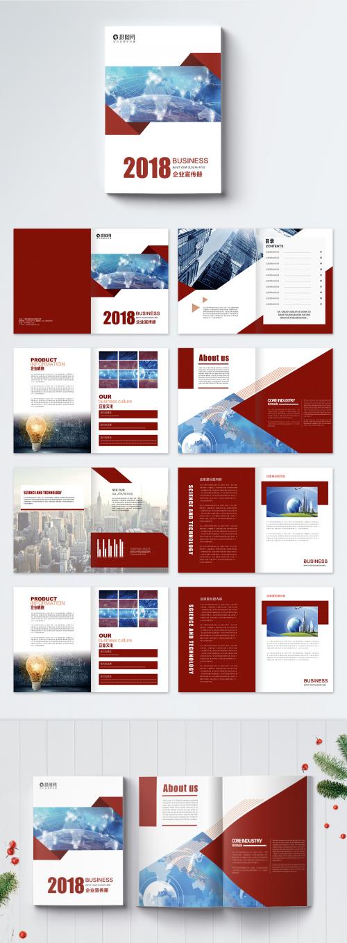 LovePik - enterprise picture brochure template set - 400172330