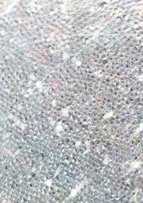 Silver crystals glitter background - 2280945