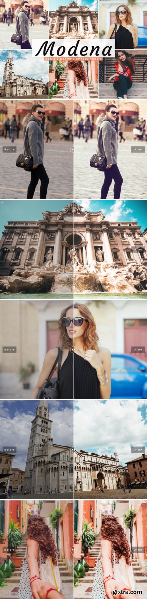 Modena Lightroom Presets Pack 4222589