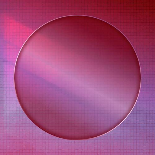 Round frame on abstract background vector - 1214540