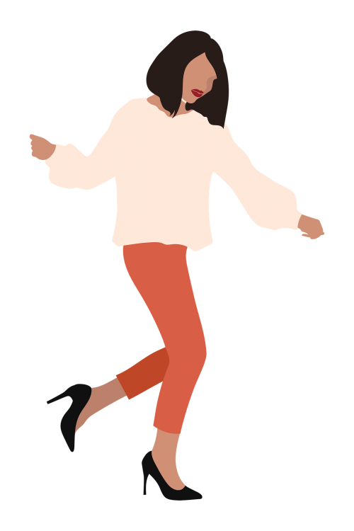 Confident woman transparent png - 2034068