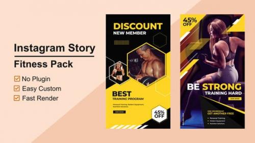 Videohive - Fitness Instagram Stories V02