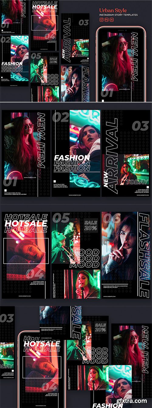 Urban Style Instagram Story Template