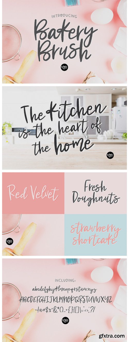 Bakery Brush Font