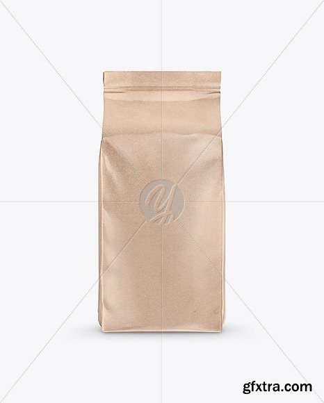 Kraft Coffee Bag Mockup 61225