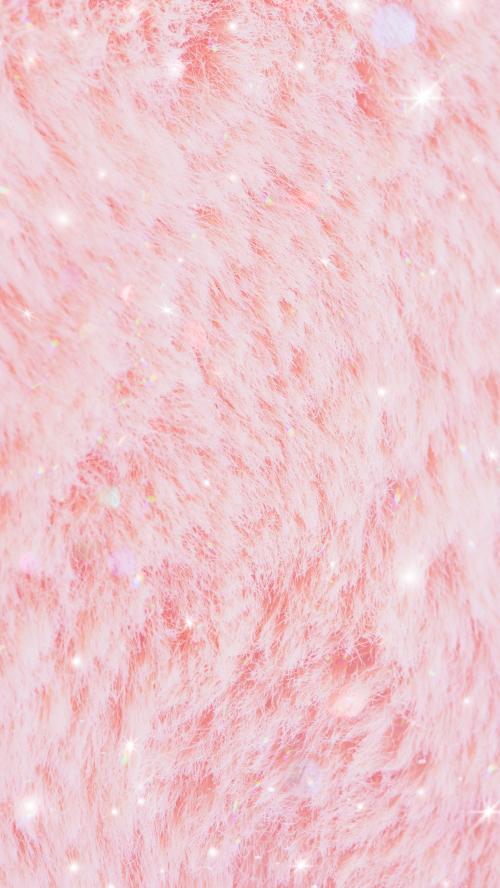 Light pink sparkle fur texture background mobile phone wallpaper - 2280713