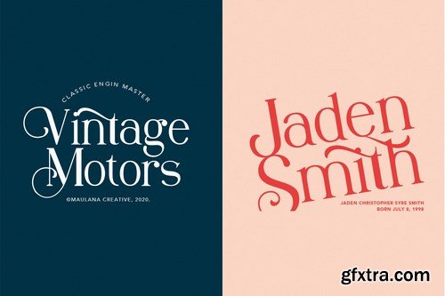 Nue Syierift - Playful Serif Font