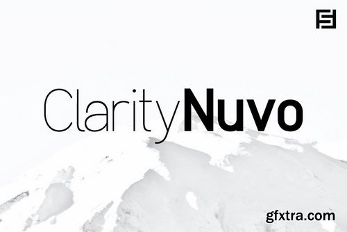 CM - Clarity Nuvo - Clean Modern Typeface 5007530