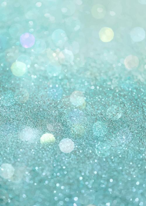 Shiny green glitter textured background - 2281643