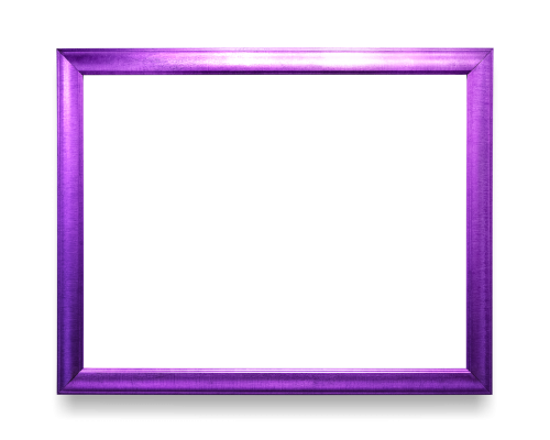 Purple photo frame mockup - 2021787