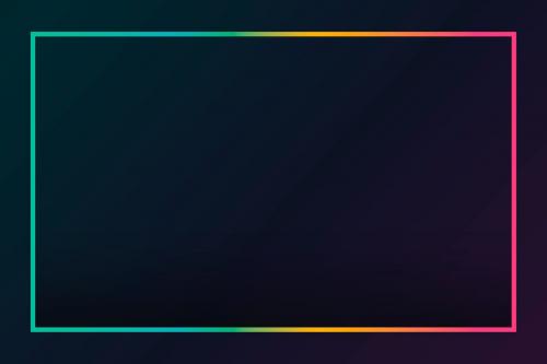 Gradient border black background vector - 1217041