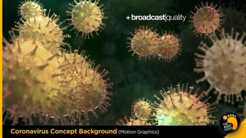 Videohive - Coronavirus Concept Background