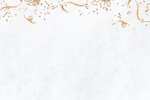 White festive background template vector - 1219894