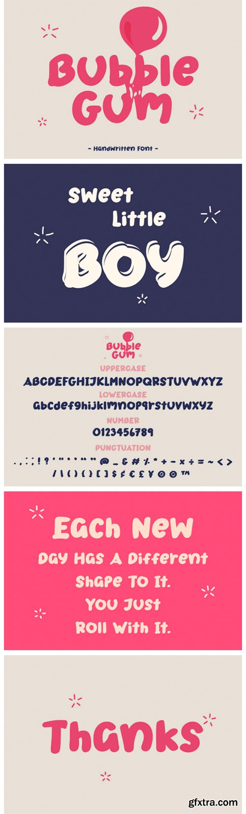 Bubble Gum Font