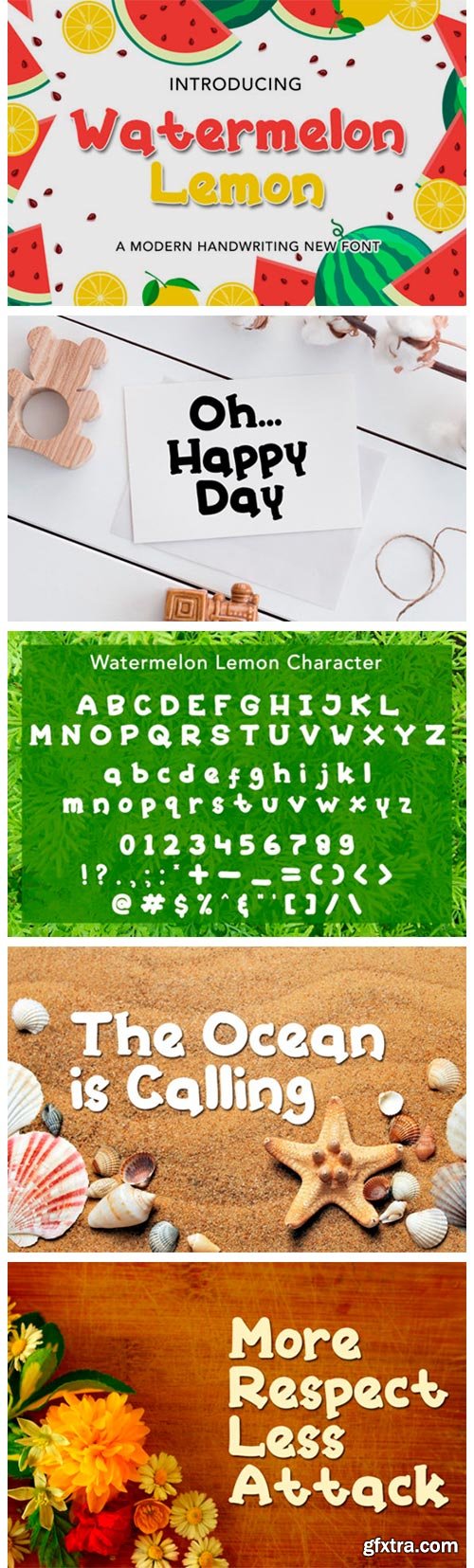 Watermelon Lemon Font