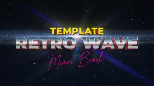 MotionArray - Retro Wave Intro #6 - 275165