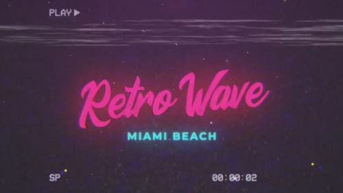 MotionArray - Retro Wave Intro #8 - 276709