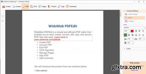 WidsMob PDFEdit 3.0.1 Multilingual