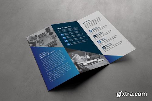 CreativeMarket - Multipurpose Trifold Brochure 4678706