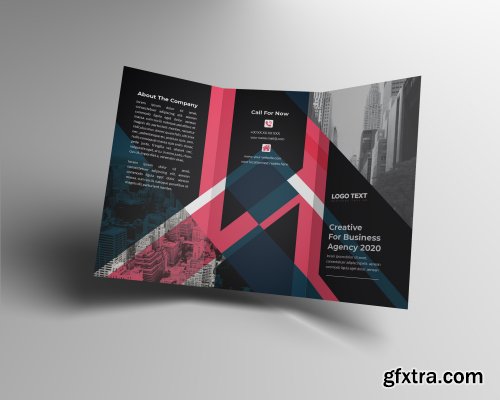 CreativeMarket - Multipurpose Trifold Brochure 4678706