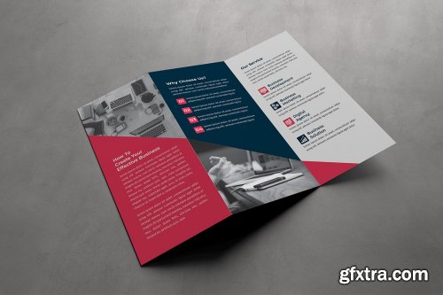 CreativeMarket - Multipurpose Trifold Brochure 4678706