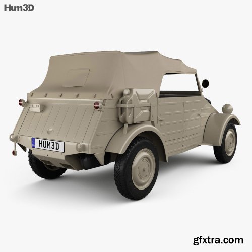 Volkswagen Kubelwagen 1945 3D model