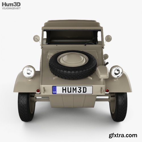 Volkswagen Kubelwagen 1945 3D model