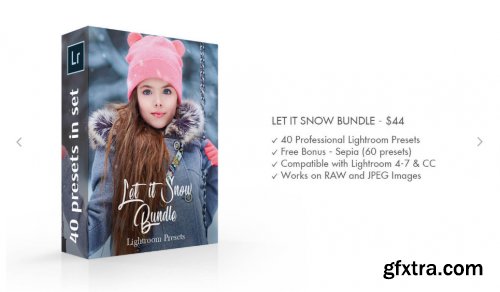 CreativeMarket - Let it Snow Lightroom Presets 3416139