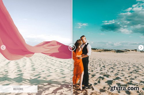 CreativeMarket - Orange and Teal Lightroom Presets 3586321