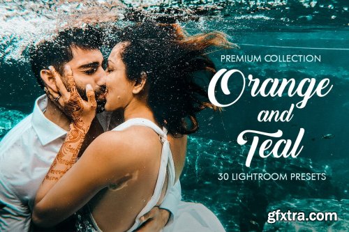 CreativeMarket - Orange and Teal Lightroom Presets 3586321