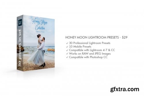 CreativeMarket - Honey Moon Lightroom Presets 4162449