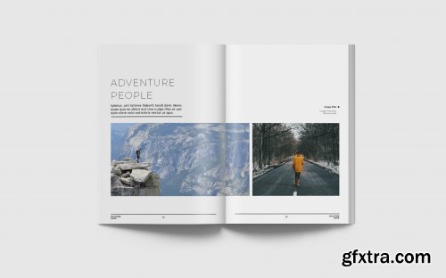 CreativeMarket - Simple & Clean Magazine VIII 4739589