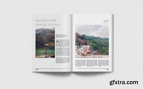 CreativeMarket - Simple & Clean Magazine VIII 4739589