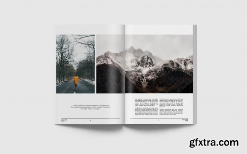 CreativeMarket - Simple & Clean Magazine VIII 4739589