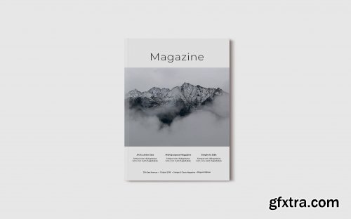 CreativeMarket - Simple & Clean Magazine VIII 4739589