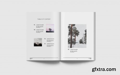 CreativeMarket - Simple & Clean Magazine VIII 4739589