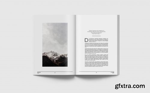 CreativeMarket - Simple & Clean Magazine VIII 4739589