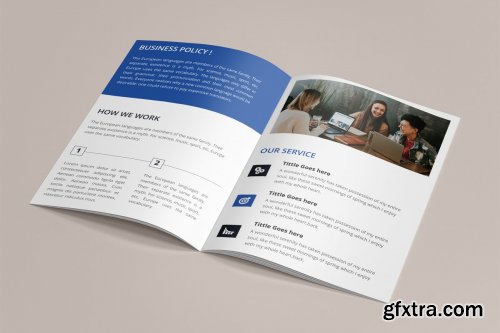 CreativeMarket - Corporate 8 Pages Brochure Template 4716289