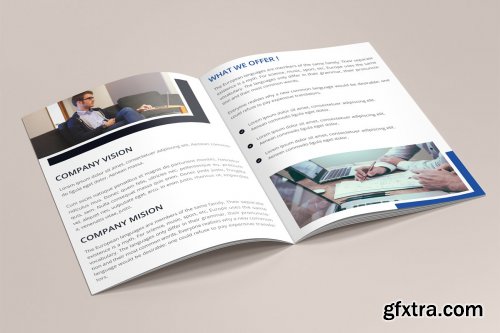 CreativeMarket - Corporate 8 Pages Brochure Template 4716289