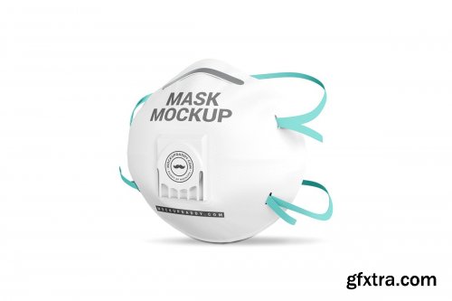 CreativeMarket - Face Mask Mockup 4878894