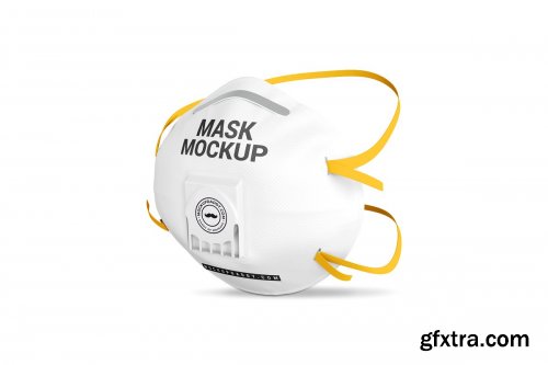 CreativeMarket - Face Mask Mockup 4878894