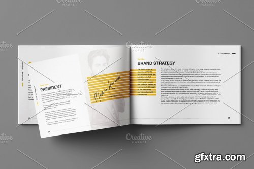 CreativeMarket - Brand Manual - REAL TEXT 4604201