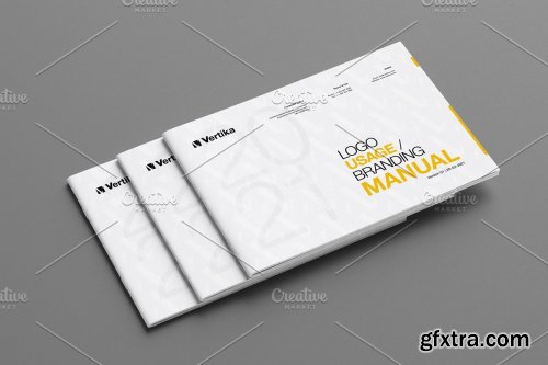 CreativeMarket - Brand Manual - REAL TEXT 4604201