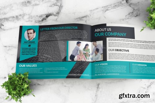 CreativeMarket - Company Profile Business Corporate 4717945