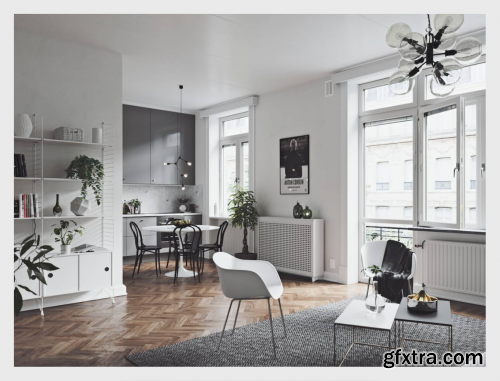 Scandinavian Interior - Complete tutorial