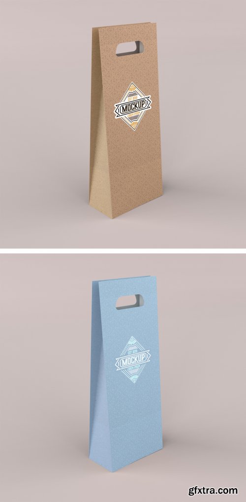 Kraft Bag Mockup 345719180