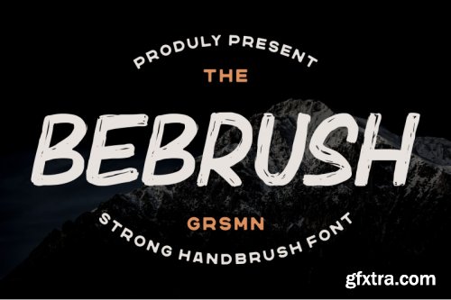 Bebrush - Hand Brush Font